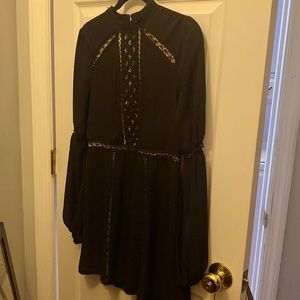 Black express dress size 8